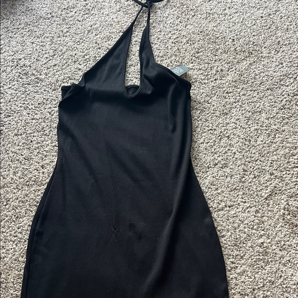NWT Wild Fable Black Backless Dress